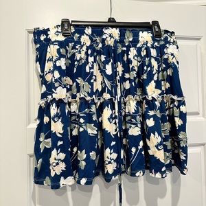 XXL floral skirt